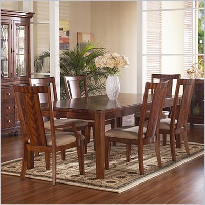 Somerton Runway Contemporary 7 Piece Dining Set