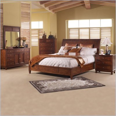 Somerton Runway Sleigh Bed 6 Piece Bedroom Set