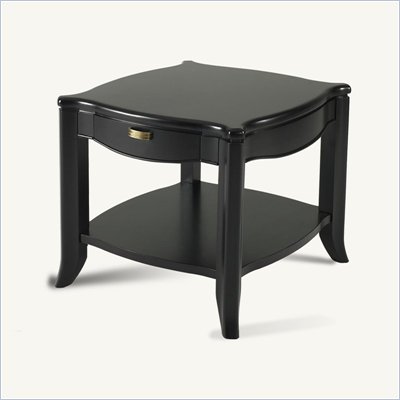 Somerton Signature Transitional End Table in Mocha