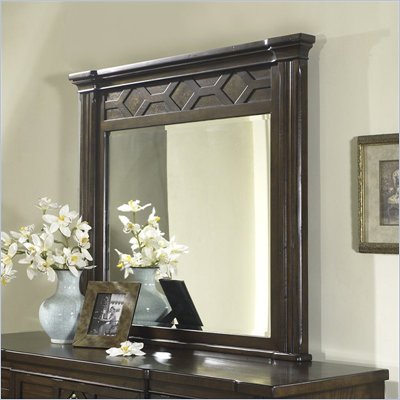 Somerton Villa Madrid Mirror in Dusk Brown Finish