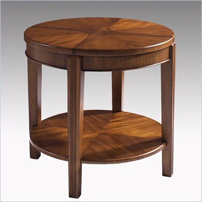 Somerton Wood Blend Round End Table
