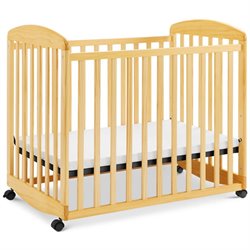 DaVinci Alpha Mini Rocking Baby Crib in Natural