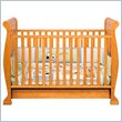DaVinci Anastasia 4-in-1 Convertible Wood Baby Crib in Honey Oak