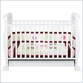DaVinci Anastasia 4-in-1 Convertible Wood Baby Crib in White Finish