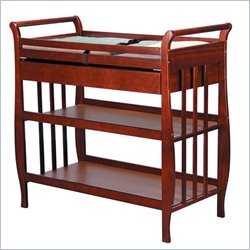 DaVinci Emily Pine Wood Changing Table with Drawer in Cherry Best Price