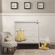 ADD TO YOUR SET: DaVinci Emily Pine Wood 3-Drawer Changing Table in White