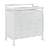 DaVinci Kalani Pine Wood 3-Drawer Changing Table in White