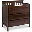 ADD TO YOUR SET: DaVinci Jayden 3 Drawer Changer in Espresso
