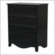 ADD TO YOUR SET: DaVinci Emily 4 Drawer Chest in Ebony Finish
