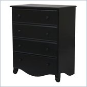 DaVinci Emily 4 Drawer Chest in Ebony Finish