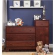 ADD TO YOUR SET: DaVinci Kalani Wood 4 Drawer Combo Chest With Shelf in Cherry Finish