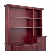 DaVinci Kalani Combo Wood Dresser Hutch in Cherry