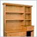 DaVinci Kalani Combo Wood Dresser Hutch in Honey Oak
