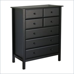 DaVinci Roxanne 7 Drawer Chest in Ebony Finish