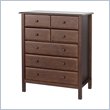 DaVinci Roxanne 7 Drawer Chest in Espresso Finish