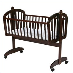 DaVinci Futura Wood Baby Cradle in Cherry