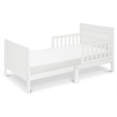 DaVinci Modena Wood Toddler Bed in White