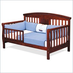 Davinci Elizabeth Ii Convertible Wood Toddler Bed In Cherry Picture