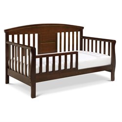 Davinci Elizabeth Ii Convertible Wood  Toddler Bed In Espresso Picture