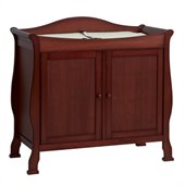 DaVinci Parker 2-Door Wood Changing Table in Cherry