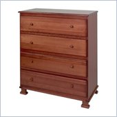 DaVinci Parker 4 Drawer Chest in Cherry Finish