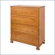 ADD TO YOUR SET: DaVinci Parker 4 Drawer Chest in Oak Finish