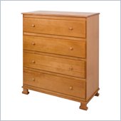 DaVinci Parker 4 Drawer Chest in Oak Finish