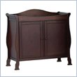 ADD TO YOUR SET: DaVinci Parker 2-Door Wood Changing Table in Coffee