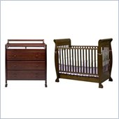 DaVinci Anastasia Convertible Crib and Dresser Set in Espresso