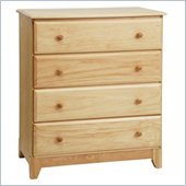 DaVinci Ryan 4-Drawer Chest/Dresser in Natural Pine