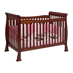 Da Vinci Reagan 4-in-1 Convertible Crib in Cherry