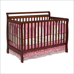 Da Vinci Charleston 4-in-1 Convertible Wood Crib w/ Toddler Rail in Cherry Best Price