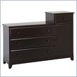 DaVinci Emily II Combo Dresser in Ebony