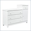 DaVinci Emily II Combo Dresser in White