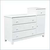 DaVinci Emily II Combo Dresser in White