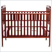 DaVinci Alpha 3-in-1 Stationary Convertible Wood Crib in Cherry