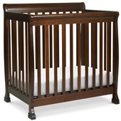 DaVinci Kalani Convertible Mini Wood Crib in Espresso Finish