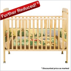 Da Vinci Alpha 3-in-1 Stationary Convertible Wood Crib Set in Natural