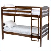 DaVinci Bailey Convertible Wood Bunk Bed in Espresso