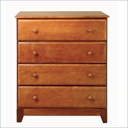 DaVinci Emily II 4-Drawer Baby Dresser in Chestnut