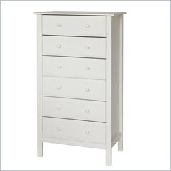 DaVinci Roxanne 6-drawer Baby Dresser in Antique White