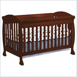 DaVinci Jacob 4-in-1 Convertible Crib and Full Size Rail Kit in Cherry Including Toddler Rails