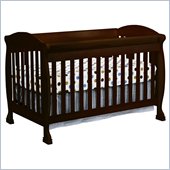 DaVinci Jacob 4-in-1 Convertible Crib and Full Size Rail Kit in Espresso Including Toddler Rails