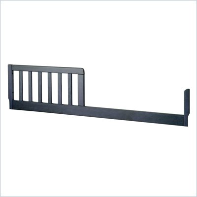 Safety  Toddler  Rails on Da Vinci Toddler Bed Conversion Rail Kit In Ebony   M3099e