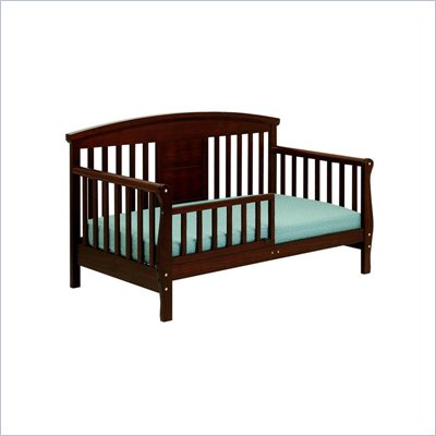 DaVinci Elizabeth II Convertible Wood  Toddler Bed in Espresso