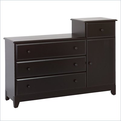 DaVinci Emily II Combo Dresser in Ebony