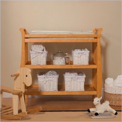 Da Vinci Emily Changing Table II in Honey Oak