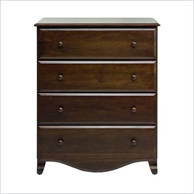 DaVinci Emily 4 Drawer Chest in Espresso Finish