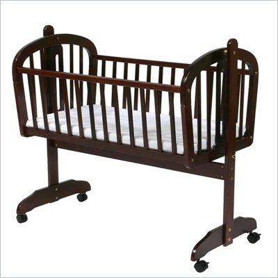 DaVinci Futura Wood Baby Cradle in Cherry