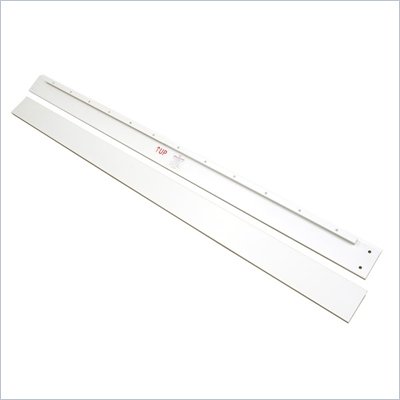 DaVinci Full Size Bed Rail Kit For Jayden and Jacob Cribs in White 